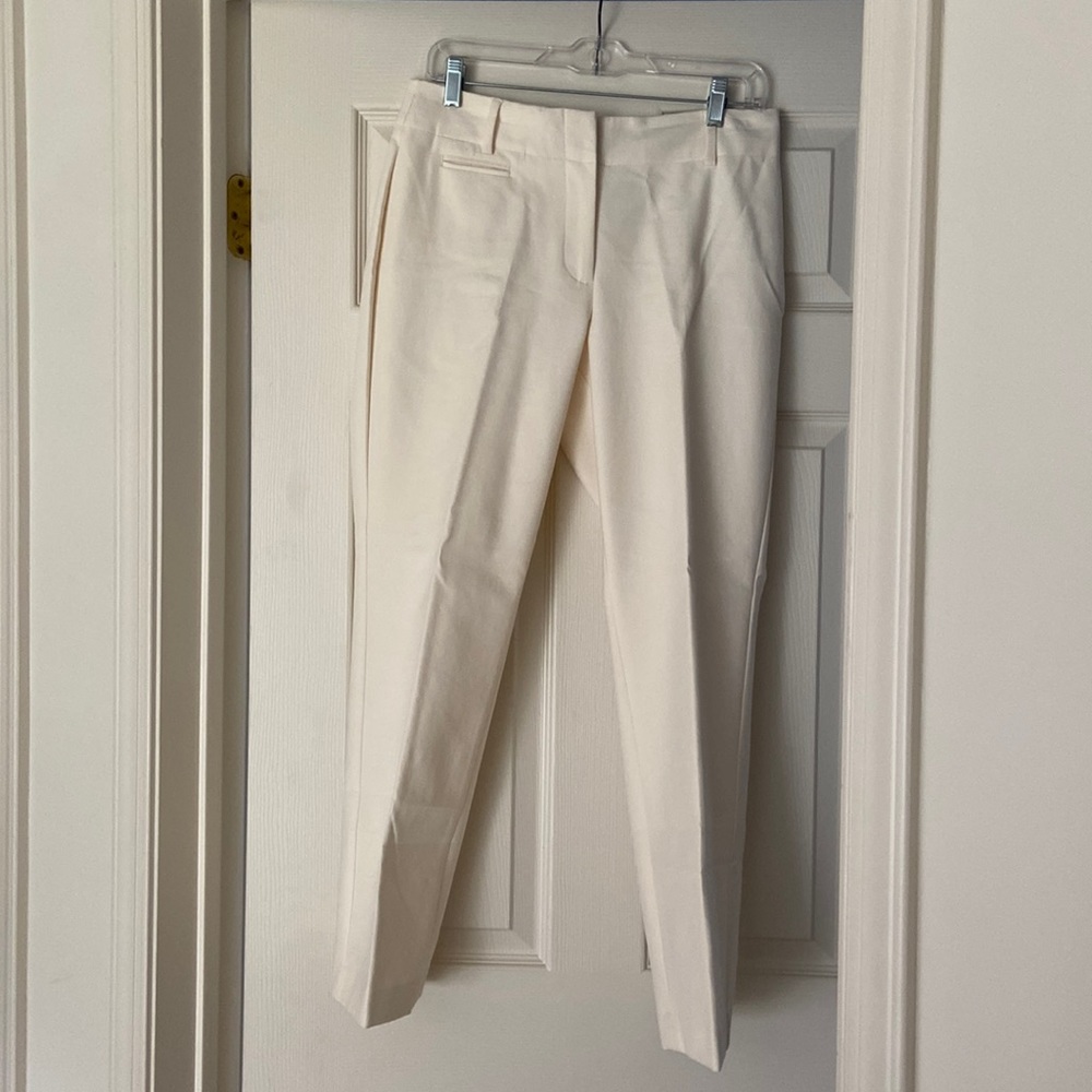 Talbots cream/off white pants